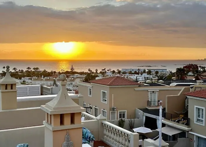 Cosy Rooftop Terrace Apartmán Palm-mar